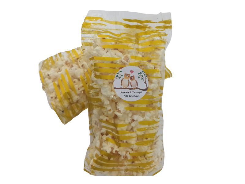 Personalised Popcorn Bags