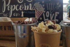 Popcorn Table at Wedding